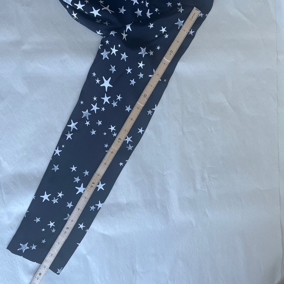 Tibi Star Printed 100% Silk Shift Long sleeve Cocktail Casual Tunic Dress 4 Smal - Picture 15 of 15